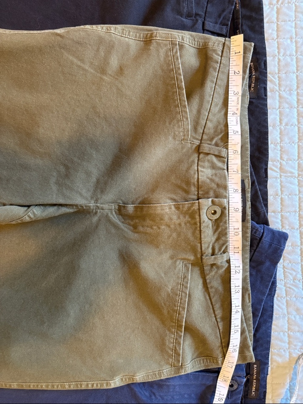 THREE PAIR Banana Republic Women's Stretch Straight-Leg Chinos - Picture 10 of 14